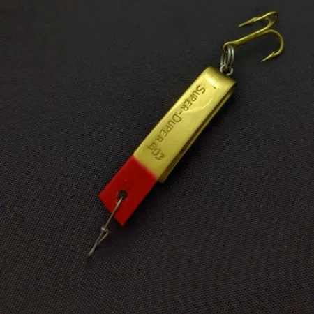 Luhr Jensen Super-Duper 503 Блешня, Gold/Red, 4.3 g, U-Shape, #24546