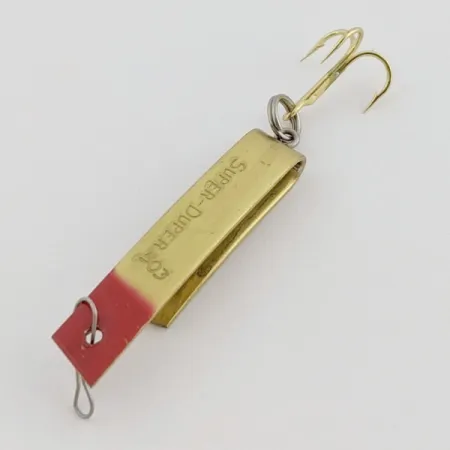 Luhr Jensen Super-Duper 503 Блешня, Gold/Red, 4.3 g, U-Shape, #24546