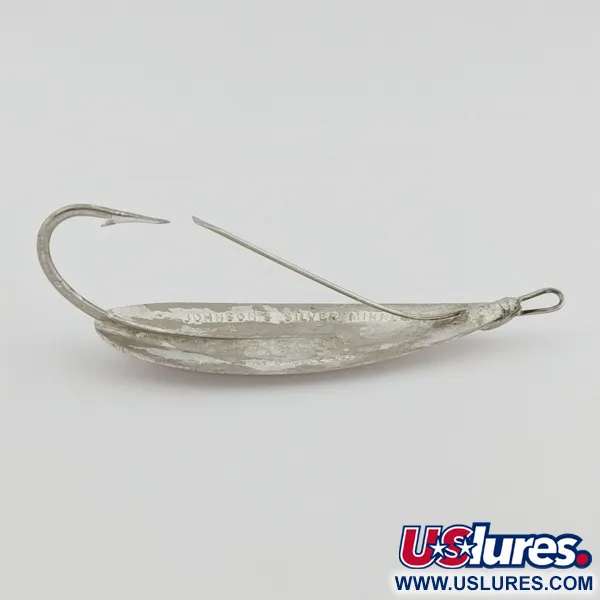 Johnson Silver Minnow Weedless Блешня, Нікель, 12г, Незачіпляйка, #24548