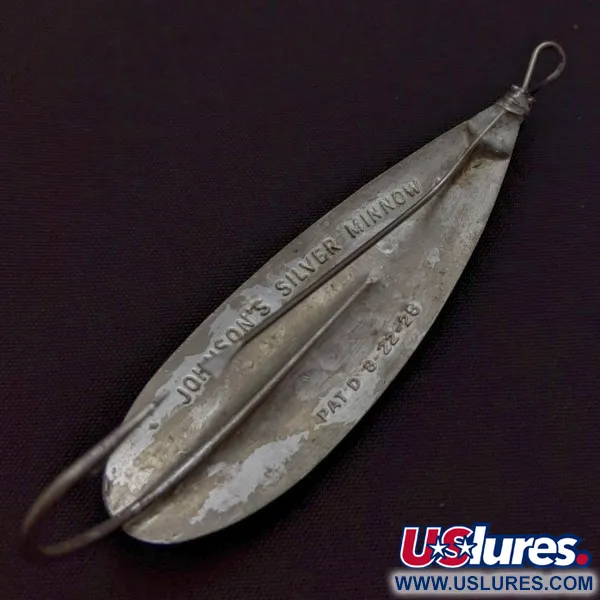 Johnson Silver Minnow Weedless Блешня, Нікель, 12г, Незачіпляйка, #24548