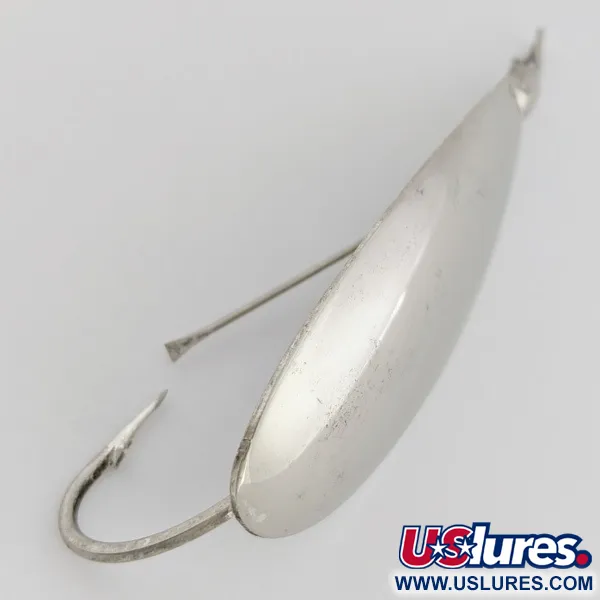 Johnson Silver Minnow Weedless Блешня, Нікель, 12г, Незачіпляйка, #24548