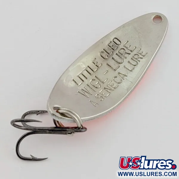 Seneca Little Cleo UV Коливальна блешня, Помаранчева/Біла, 7 г, UV, #24555