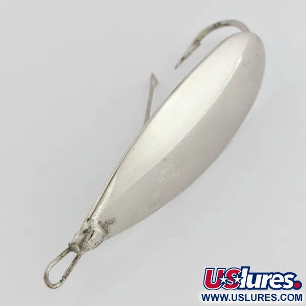 Johnson Silver Minnow Weedless Блешня, Nickel, 12г, Незачіпляйка, #24556