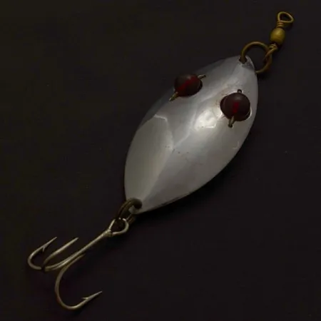 Hofschneider Red Eye Wiggler Коливалка, Срібло, 25 г, Очі, #24579