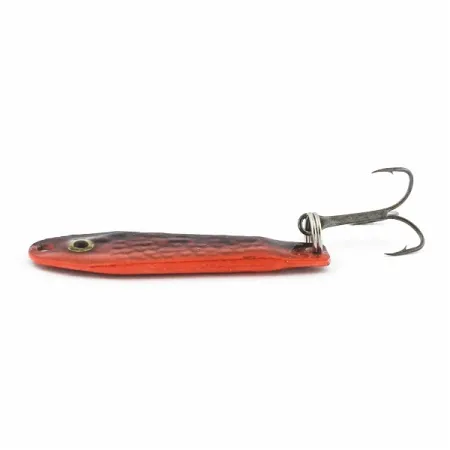 Renosky Bloody Jig Spoon, червоний/чорний, 12 г, лускатий, #24581