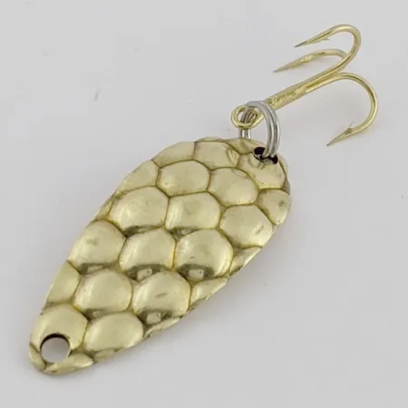 Acme Little Cleo Блешня, Золото, 1/8oz (3.5г), Візерунок Бульбашки, #24586