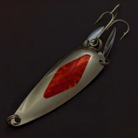 Marathon, біло-червона, 17г, пелюстки, блешня, #24602