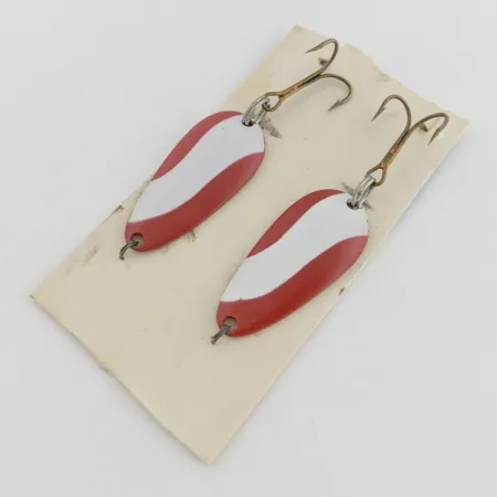 Glen Evans Spoon Блешня, червоний/білий/мідь, 6 г, набір 2 шт, #24601