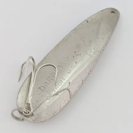 Dardevle Detroit Коливна блешня, Нікель, 28 г, Ретро 1950-80-х, #24605