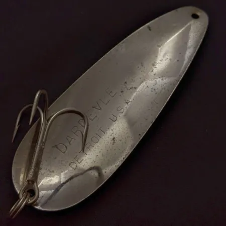 Dardevle Detroit Коливна блешня, Нікель, 28 г, Ретро 1950-80-х, #24605