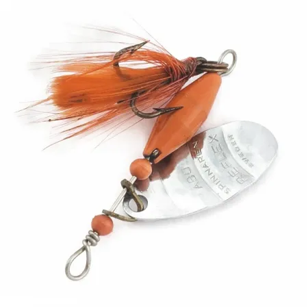 Abu Garcia Spinnaren Reflex Вертушка, Nickel/Red, 4 г, #24622