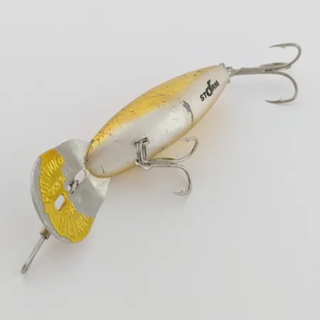 Storm Hot'N'Tot Thin Fin Воблер, Gold, 6.5 г, Металева Лопать, #24670