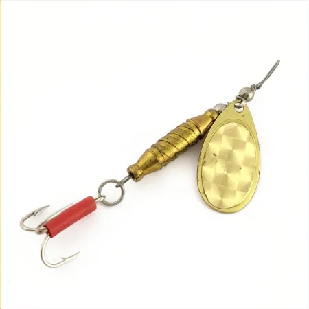 Блешня Glen Evans Spinner, золота, 7 г, трійник з кембриком, #24690