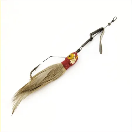 Weezel Baby Feather Minnow, Нікель, 18 г, незачіпляйка, #24711