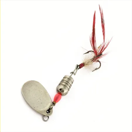 Блешня Heddon HEP 1, нікель, 3.6 г, опушений трійник, #24746