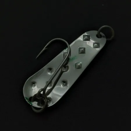 Luhr Jensen Alpena Diamond Блешня, Нікель/Зелений, 4г, Рельєф, #24770