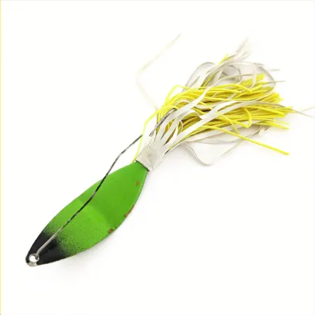 Коливальна блешня Barney Spoons, зелений, 14 г, спідниця, #24783