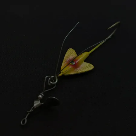 Arbogast Hawaiian Wiggler Спінербейт, Жовтий, 7 г, Незачіпляйка, #24793