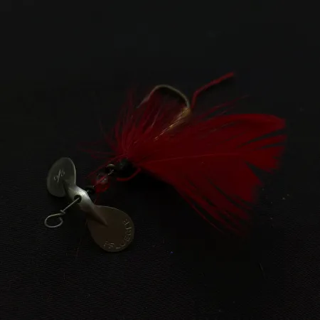 Pflueger Pilot Fly Spinner Блешня, Нікель/Червоний, 1.2 г, #24804