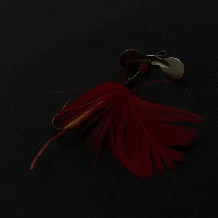 Pflueger Pilot Fly Spinner Блешня, Нікель/Червоний, 1.2 г, #24804