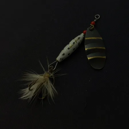 Abu Garcia Spinnaren Reflex, Золотистий/Білий, 7г, Опушка, #24811