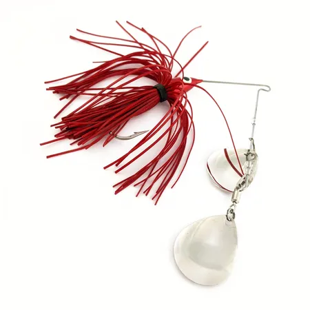 Finny Super Pro Spinnerbait, Нікель/червоний, 17г, Colorado, #24949