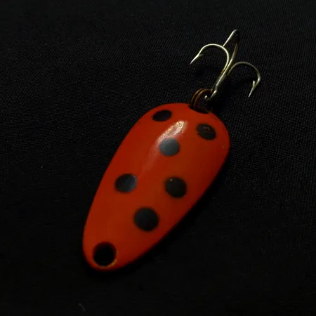 Len Thompson #8 Коливальна блешня, Lady Bug, 7 г, Латунна спинка, #25196