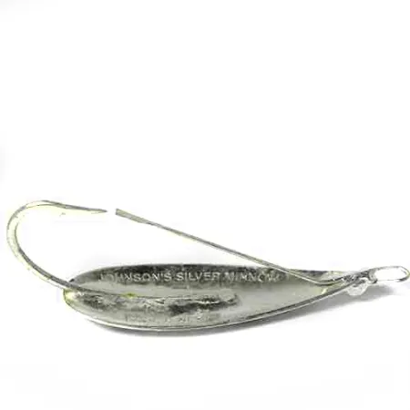 Johnson Silver Minnow, срібло, 1/4 oz (9 г), блесна коливалка (колебалка) #0007