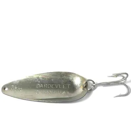 Eppinger Dardevlet, білий/чорний, 3/5 oz (19 г), блесна коливалка (колебалка) #0026