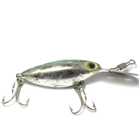Storm® Hot'N Tot Thin Fin, сталевий/зелений, 6,5 г, воблер #0033