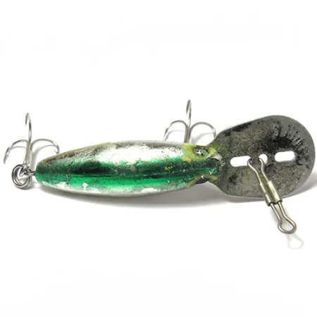 Storm® Hot'N Tot Thin Fin, сталевий/зелений, 6,5 г, воблер #0033