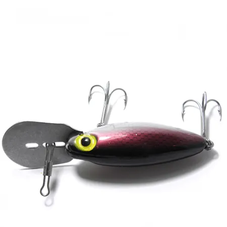 Storm® Hot'N Tot Thin Fin, бордовий/сталевий/чорний, 12 г, воблер #0043