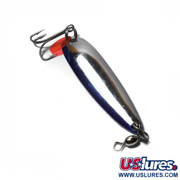 Other Krocodile DIE #4, нікель/синій, 19 г, блесна коливалка (колебалка) #0061