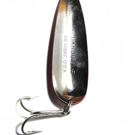 Eppinger Dardevle, червоний/білий, 1 oz (28 г), блесна коливалка (колебалка) #0062