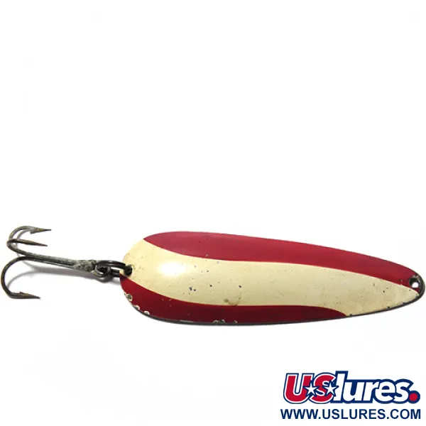 Eppinger Dardevle, червоний/слонова кістка, 1 oz (28 г), блесна коливалка (колебалка) #0063