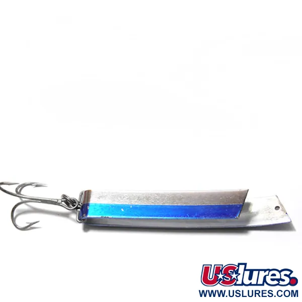 Other Super Duper, нікель/синій, 18 г, блесна коливалка (колебалка) #0068