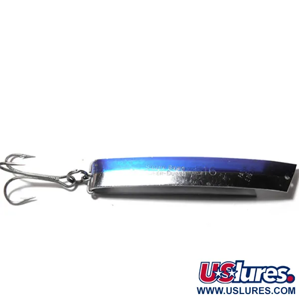 Other Super Duper, нікель/синій, 18 г, блесна коливалка (колебалка) #0068
