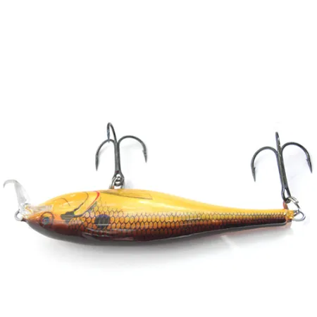 Rapala Shallow Shad Rap, коричневий/жовтий JP, 11 г, воблер #0082