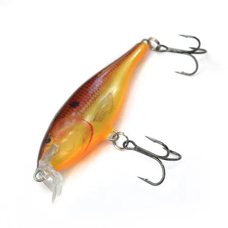 Rapala Shallow Shad Rap 08, коричневий/жовтий JP, 9 г, воблер #0083