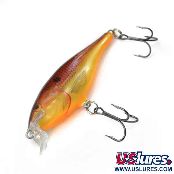 Rapala Shallow Shad Rap 08, коричневий/жовтий JP, 9 г, воблер #0083