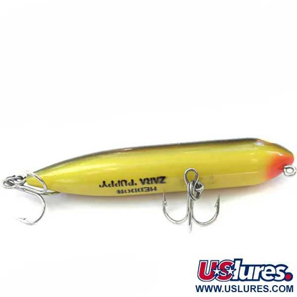  Heddon ZARA PUPPY, жовтий/зелений, 7 г, воблер #0100