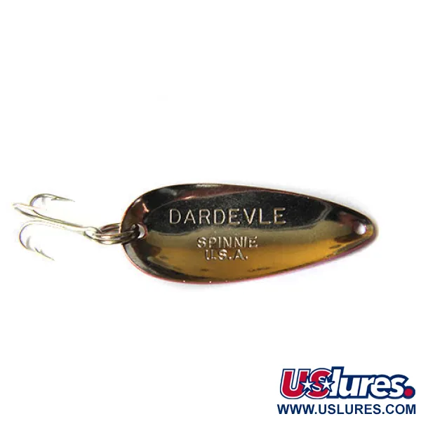 Eppinger Dardevle Spinnie, червоний/білий, 1/4 oz (9 г), блесна коливалка (колебалка) #0117