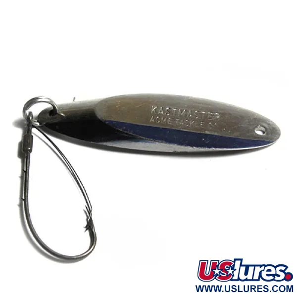 Acme Незачіпляйка ACME Kastmaster, нікель/синій, 28 г, блесна коливалка (колебалка) #0122