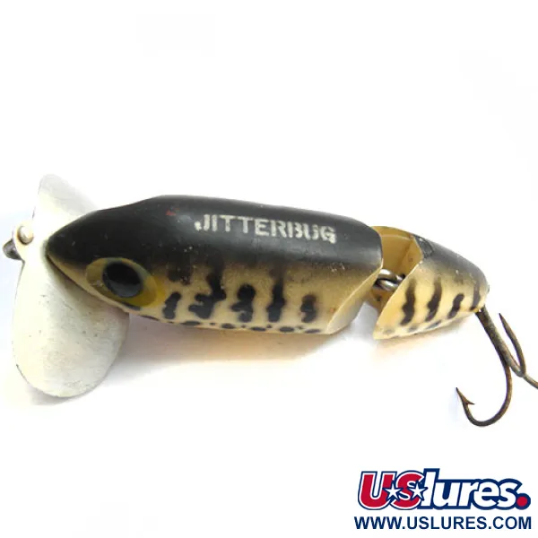  Fred Arbogast Jitterbug Jointed, тигровий/червоний, 14 г, воблер #0127