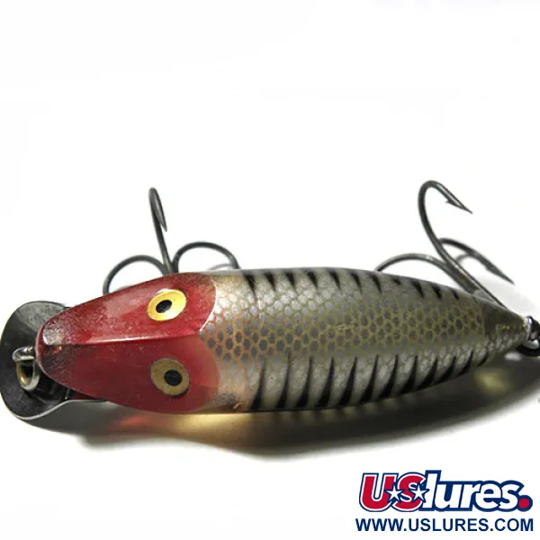  Heddon River Runt Spook, тонучий, натурал/червоний, 12,5 г, воблер #0140