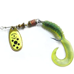 Mepps USA Black Fury Combo Killer 2 з гумовою рибкою