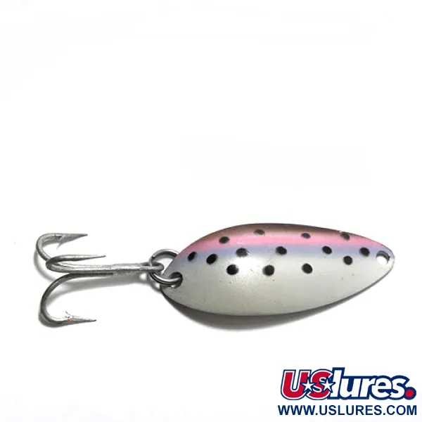 Luhr Jensen Little Jewel, чорний/коричневий/рожевий/синій/білий, 14 г, блесна коливалка (колебалка) #0159