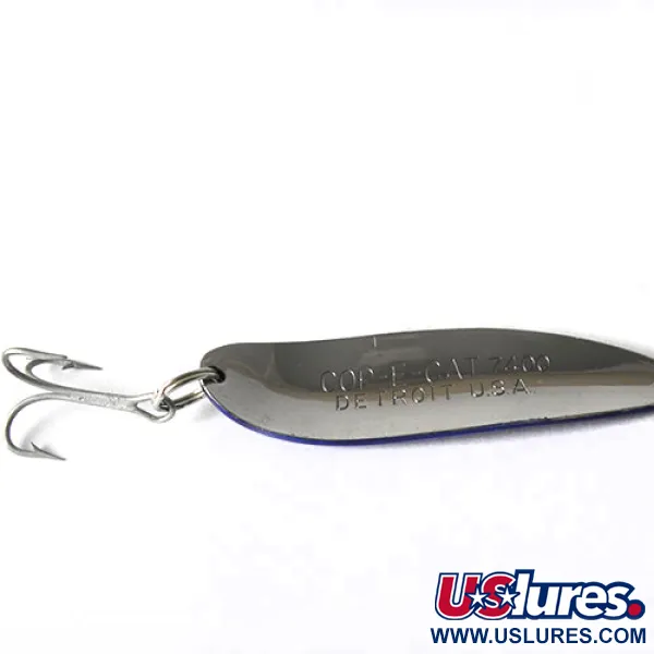 Eppinger Dardevle Cop-E-Cat, нікель/синій, 1/2 oz, (14 г), блесна коливалка (колебалка) #0170