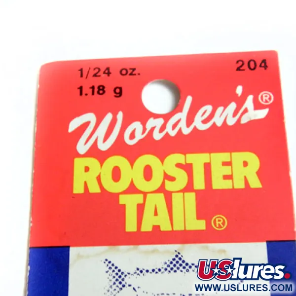 Yakima Bait Worden’s Original Rooster Tail, жовтий, 1,18 г, блешня оберталка (вертушка) #0182