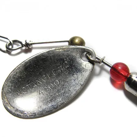 Eppinger Dardevle Notangle 2, білий/червоний/синій/рожевий/чорний, 6 г, блешня оберталка (вертушка) #0198